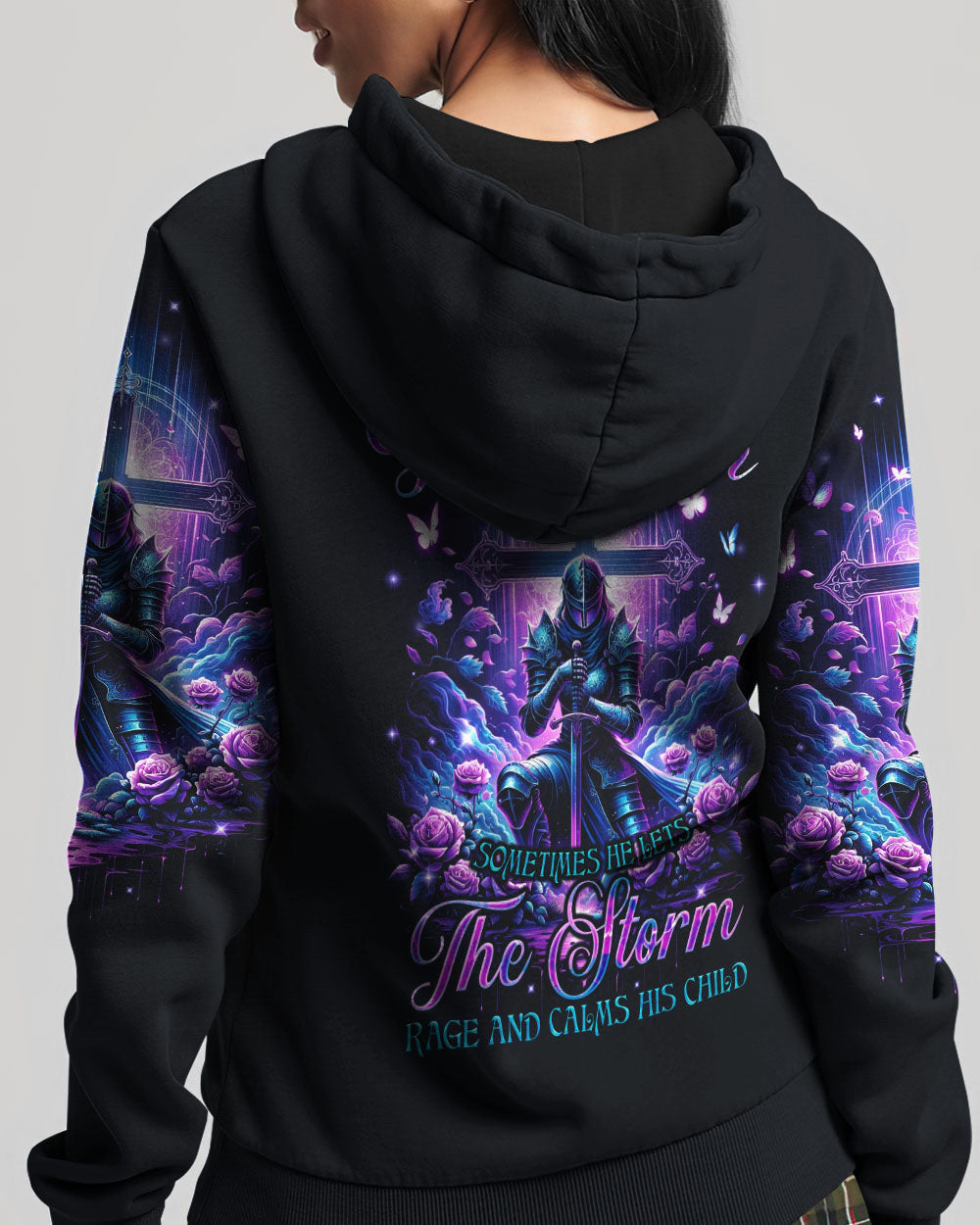 God Calms The Storm Women's All Over Print Shirt - Tyqy2812233, easychoo.com