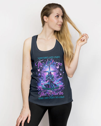 God Calms The Storm Women's All Over Print Shirt - Tyqy2812233, easychoo.com