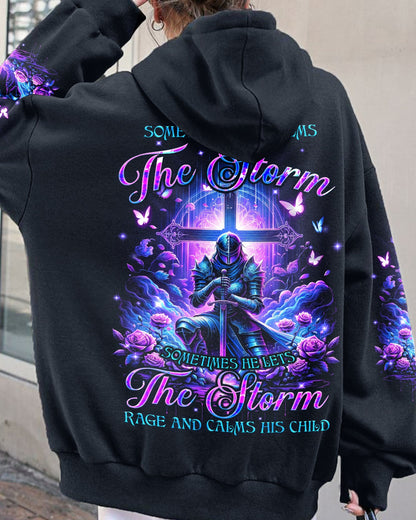 God Calms The Storm Women's All Over Print Shirt - Tyqy2812233, easychoo.com
