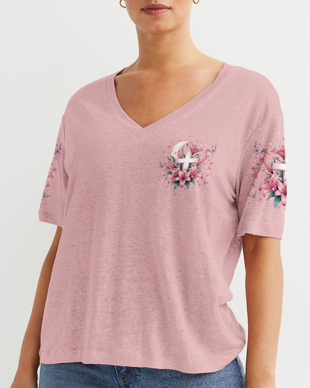 I Believe In God Women's All Over Print Shirt - Yhlt1801241, easychoo.com