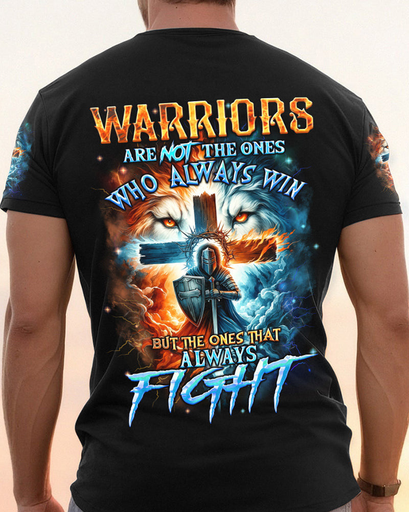 Warriors Always Fight Men's All Over Print Shirt - Tyqy1801242, easychoo.com