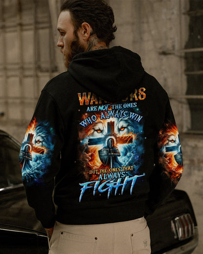 Warriors Always Fight Men's All Over Print Shirt - Tyqy1801242, easychoo.com