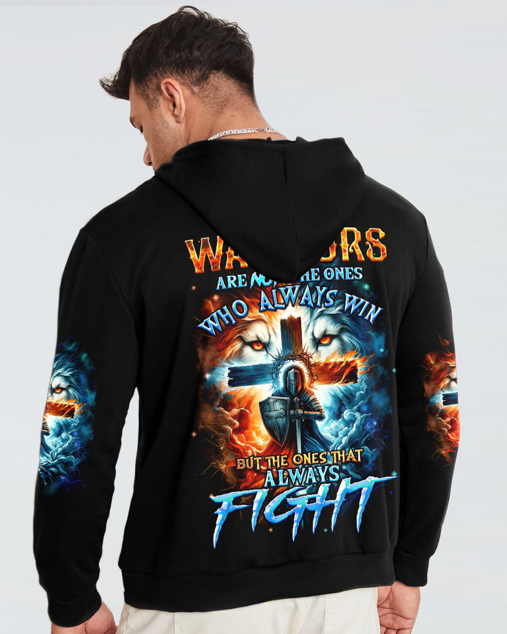 Warriors Always Fight Men's All Over Print Shirt - Tyqy1801242, easychoo.com