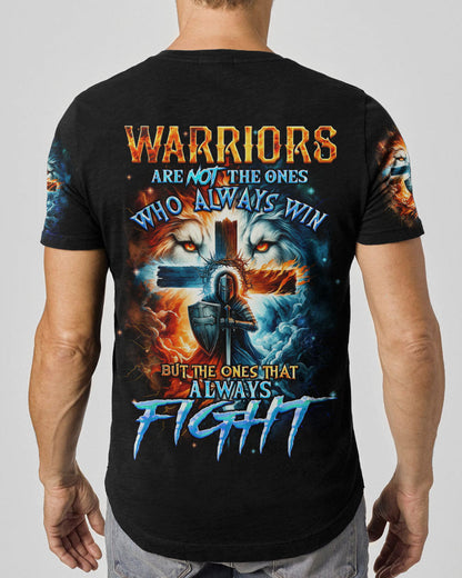 Warriors Always Fight Men's All Over Print Shirt - Tyqy1801242, easychoo.com