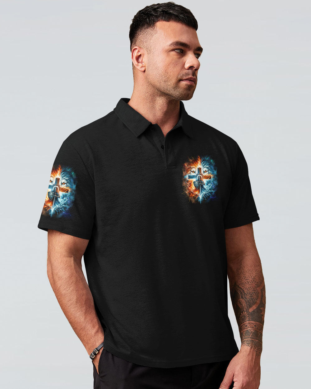 Warriors Always Fight Men's All Over Print Shirt - Tyqy1801242, easychoo.com