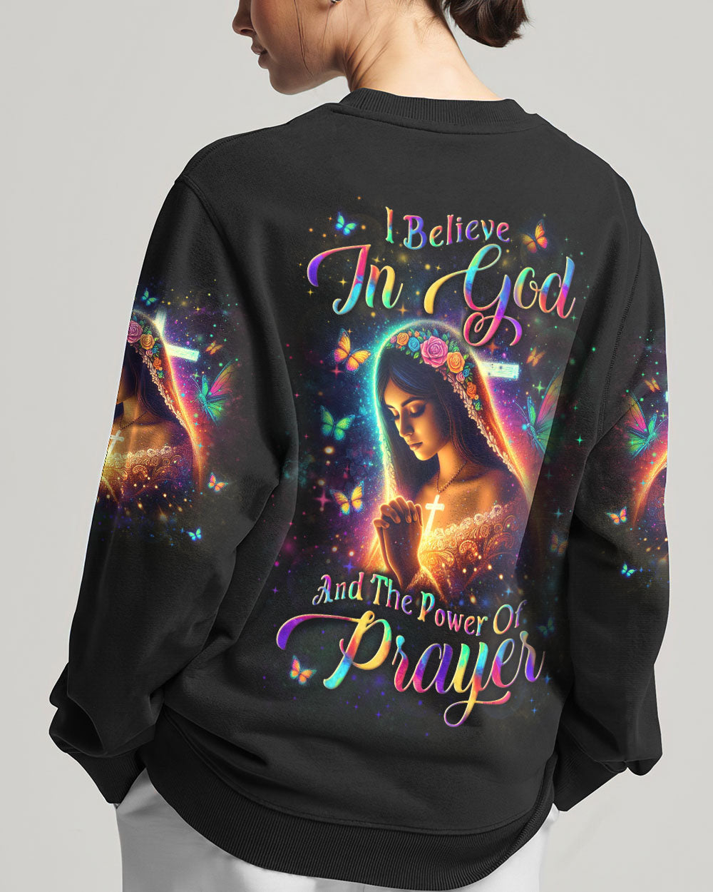 I Believe In God Women's All Over Print Shirt - Yhln1212233, easychoo.com