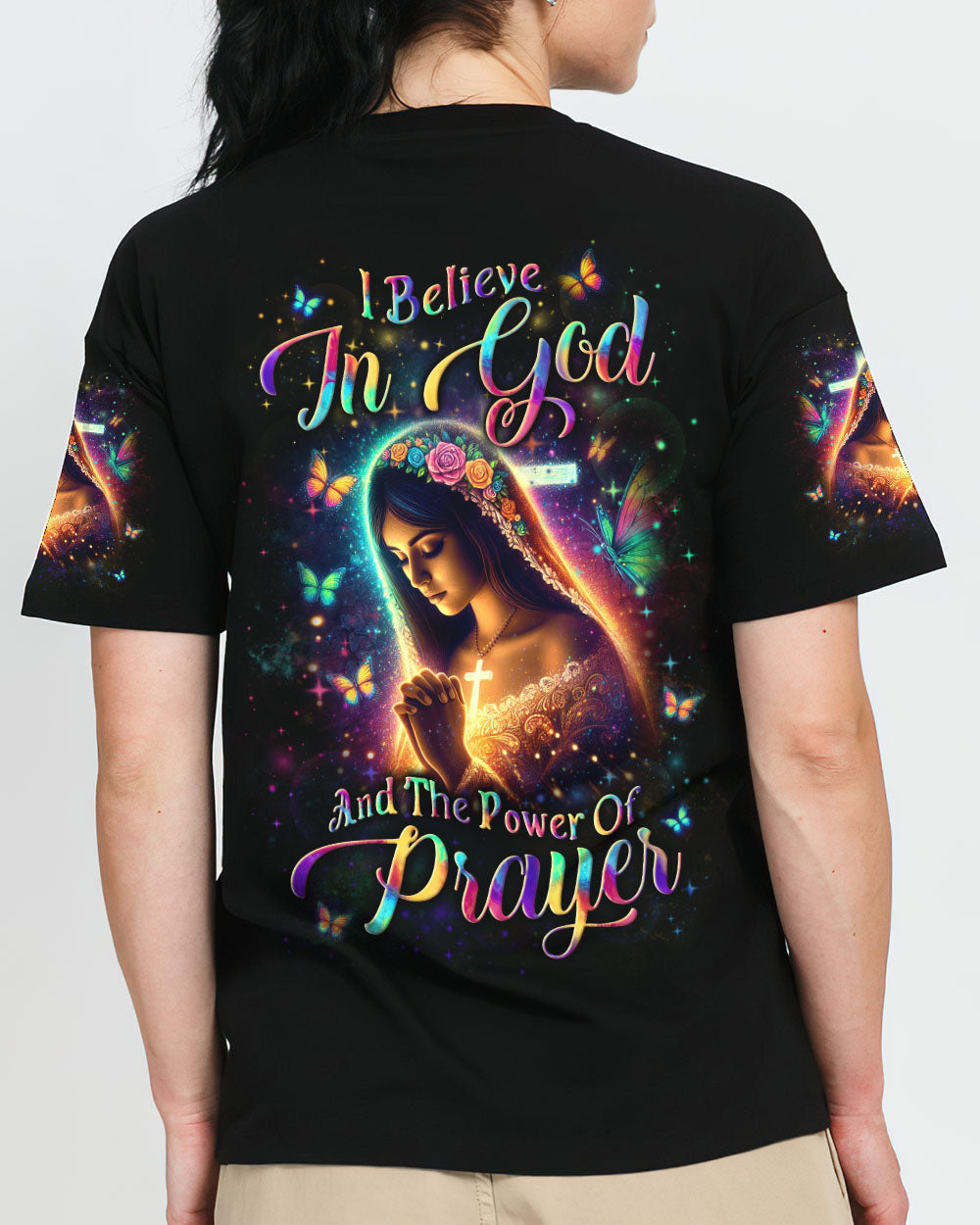 I Believe In God Women's All Over Print Shirt - Yhln1212233, easychoo.com
