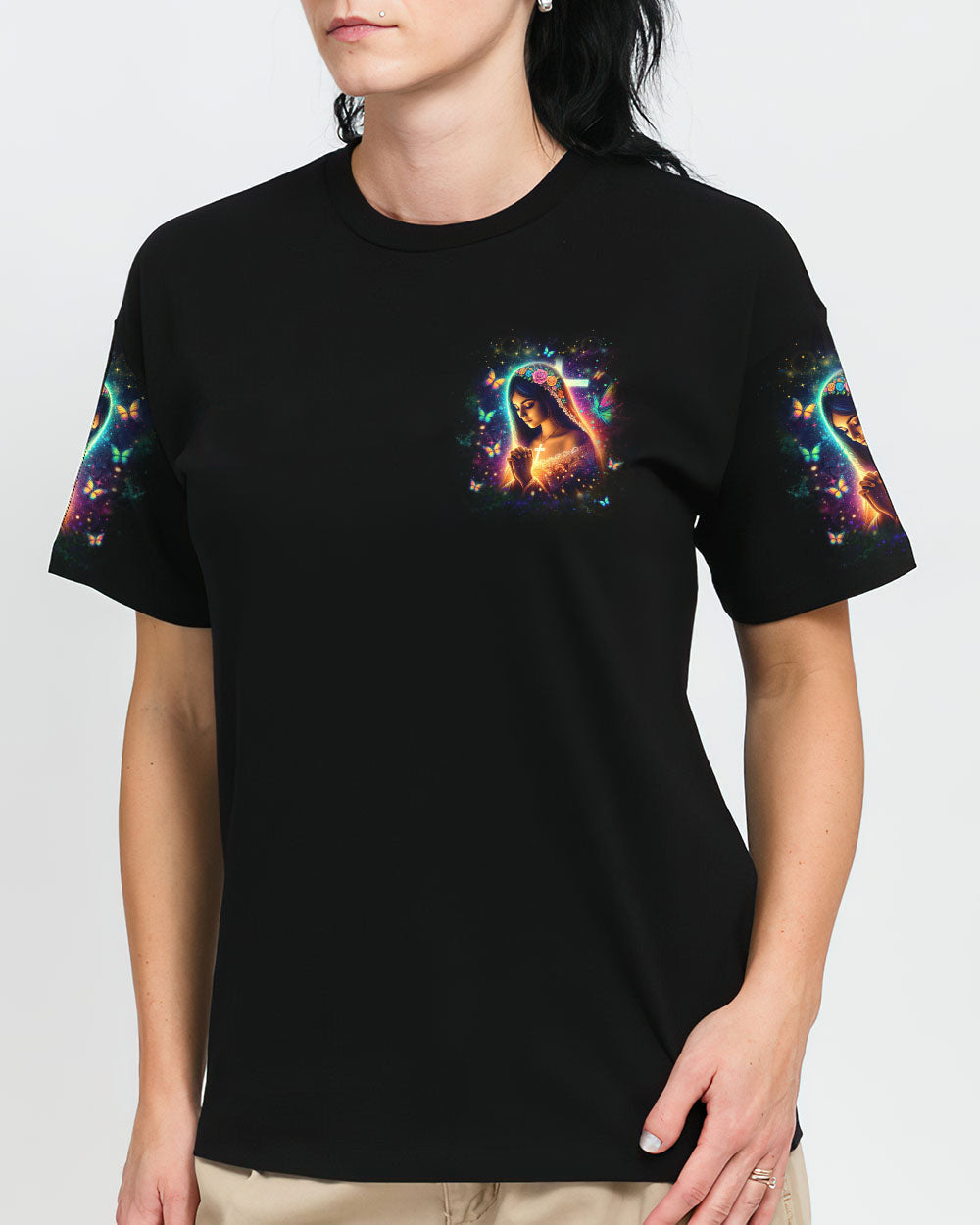 I Believe In God Women's All Over Print Shirt - Yhln1212233, easychoo.com