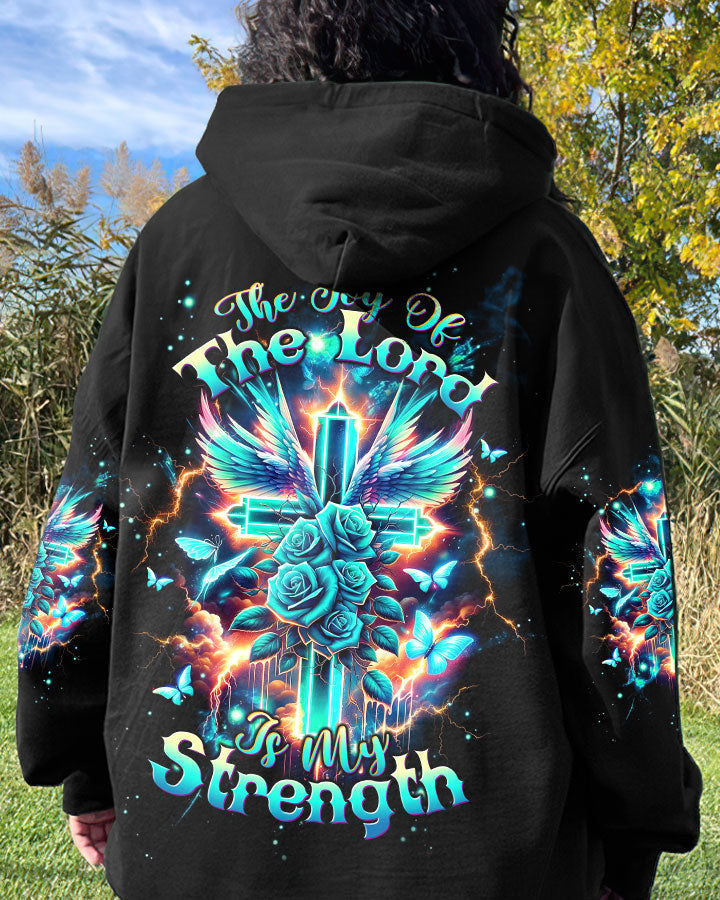 The Joy Of The Lord Cross Wings Women's All Over Print Shirt - Tltw2301244, easychoo.com