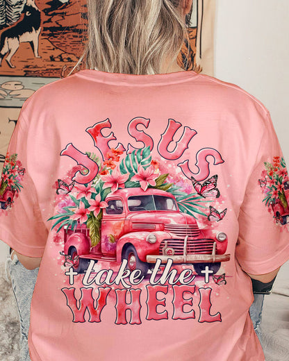 Jesus Take The Wheel Women's All Over Print Shirt - Tytm1112232, easychoo.com