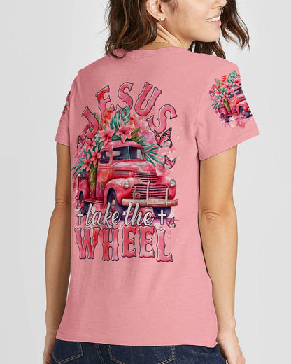Jesus Take The Wheel Women's All Over Print Shirt - Tytm1112232, easychoo.com