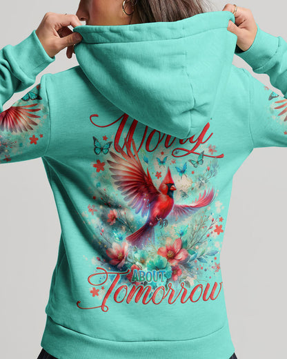 Do Not Worry About Tomorrow Cardinal Women's All Over Print Shirt - Tlno1612234, easychoo.com