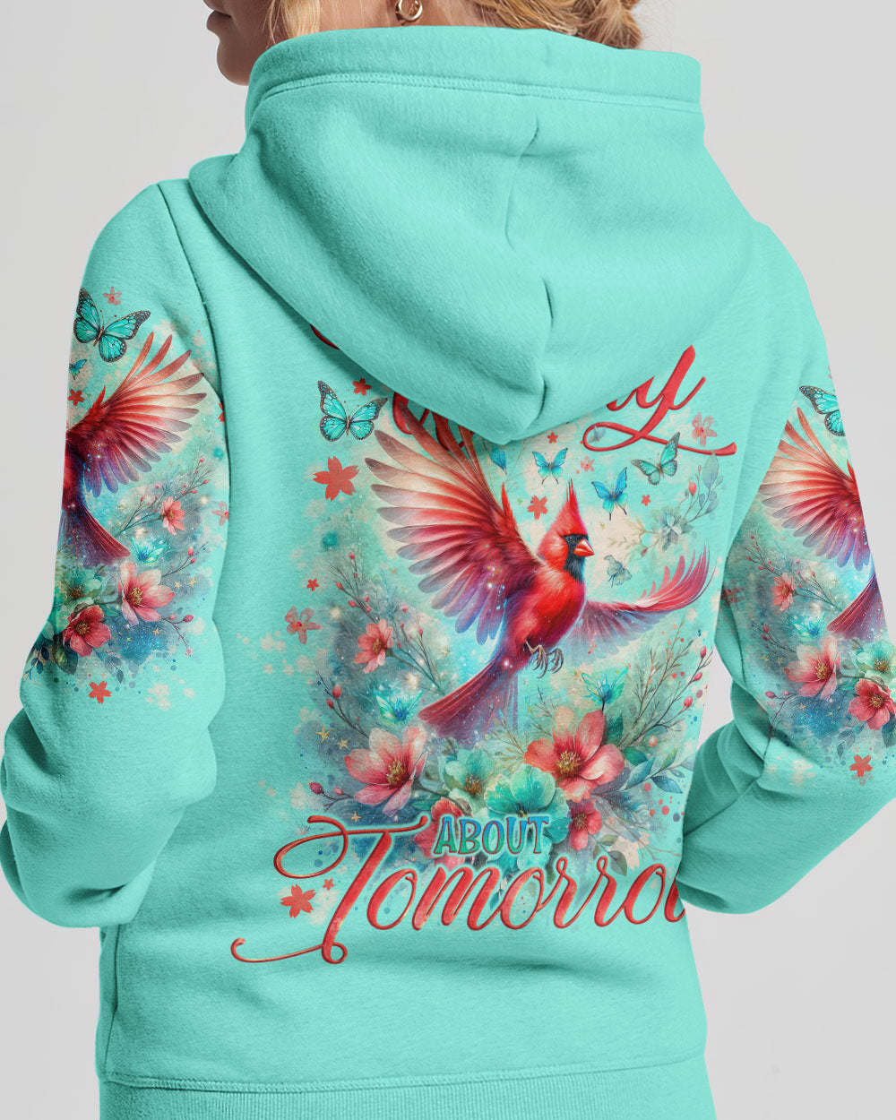 Do Not Worry About Tomorrow Cardinal Women's All Over Print Shirt - Tlno1612234, easychoo.com