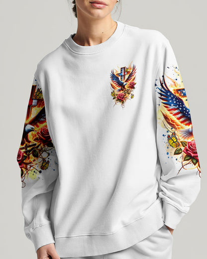 You Can't Break A Woman Eagle Women's All Over Print Shirt - Tltr2301243, easychoo.com