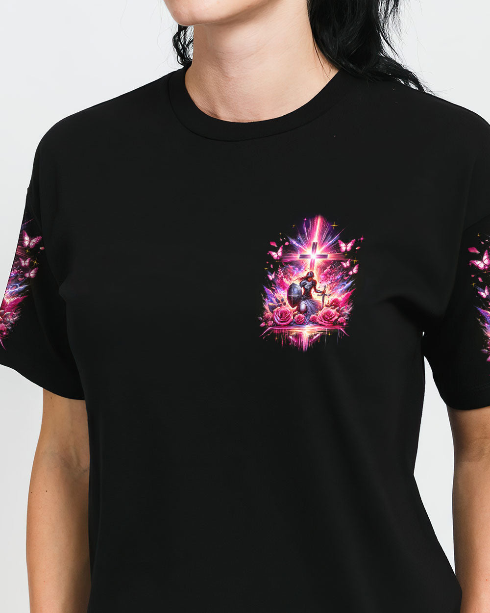 Be Strong And Courageous Women's All Over Print Shirt - Tyqy1812233, easychoo.com