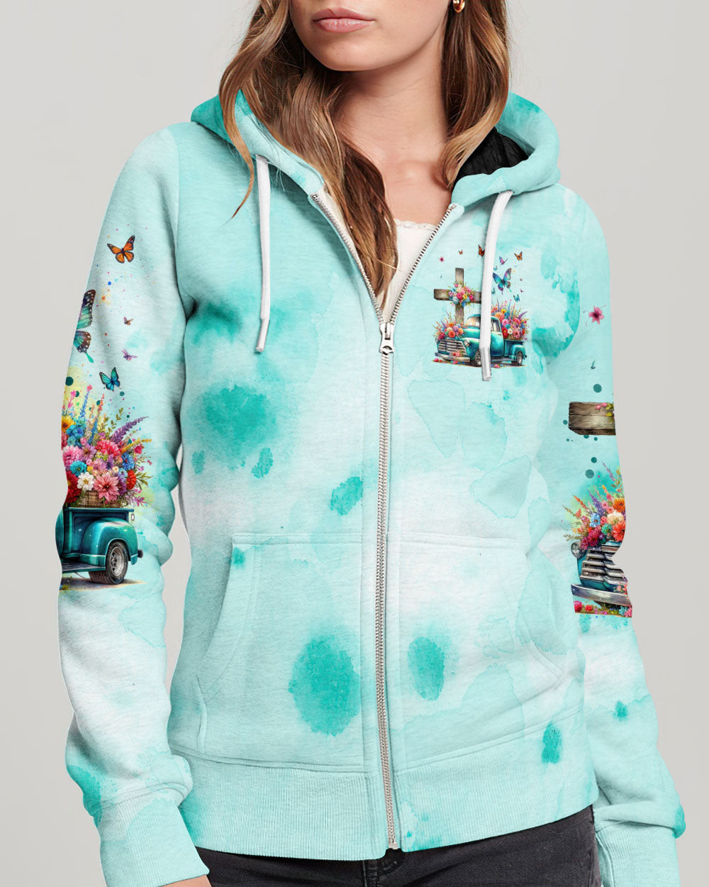 Jesus Take The Wheel Women's All Over Print Shirt - Tltr1311232, easychoo.com