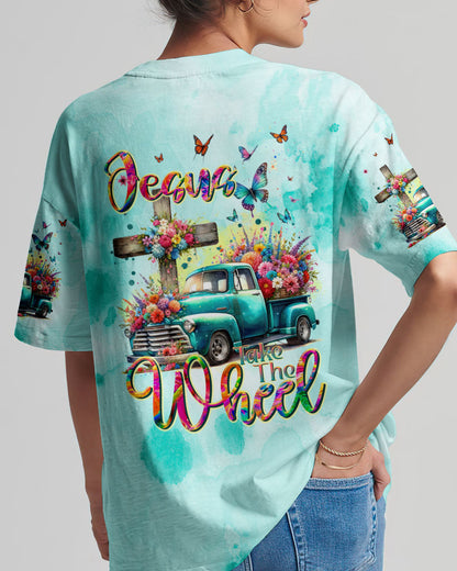 Jesus Take The Wheel Women's All Over Print Shirt - Tltr1311232, easychoo.com