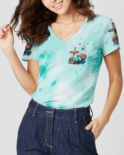 Jesus Take The Wheel Women's All Over Print Shirt - Tltr1311232, easychoo.com