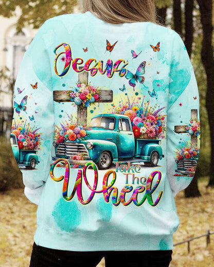 Jesus Take The Wheel Women's All Over Print Shirt - Tltr1311232, easychoo.com