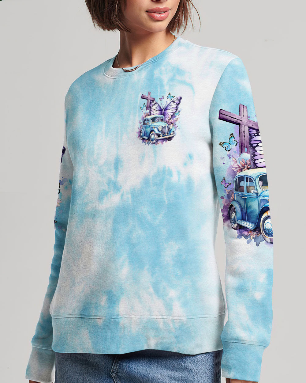 Jesus Take The Wheel Women's All Over Print Shirt - Tltr2111232, easychoo.com