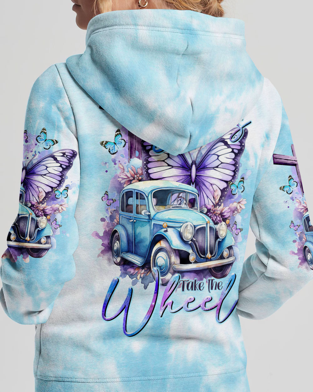 Jesus Take The Wheel Women's All Over Print Shirt - Tltr2111232, easychoo.com