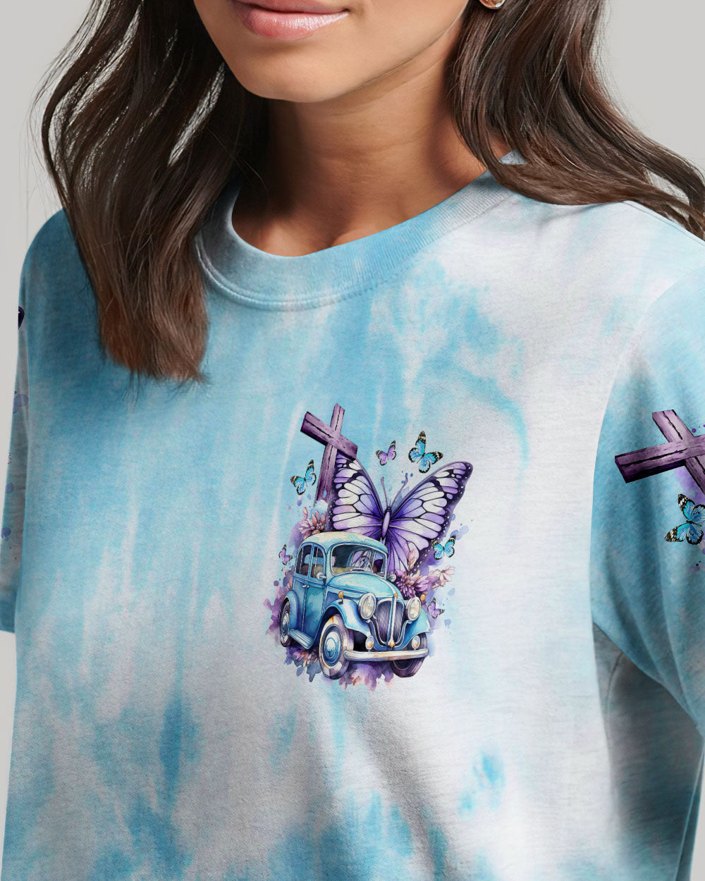 Jesus Take The Wheel Women's All Over Print Shirt - Tltr2111232, easychoo.com