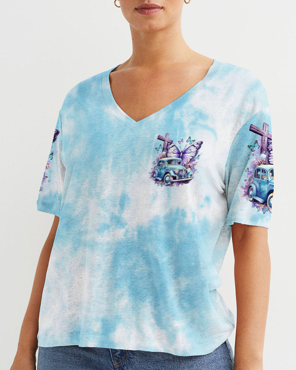 Jesus Take The Wheel Women's All Over Print Shirt - Tltr2111232, easychoo.com