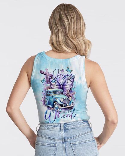 Jesus Take The Wheel Women's All Over Print Shirt - Tltr2111232, easychoo.com