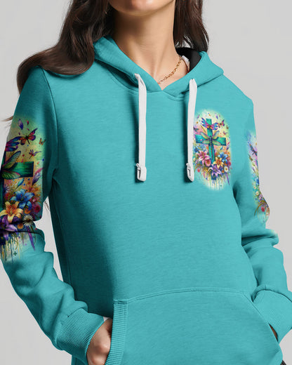 Have Faith Dragonflies Women's All Over Print Shirt - Tyqy3011231, easychoo.com