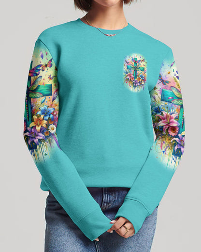 Have Faith Dragonflies Women's All Over Print Shirt - Tyqy3011231, easychoo.com