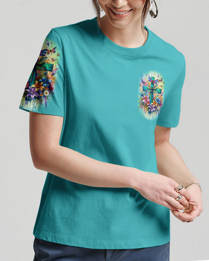Have Faith Dragonflies Women's All Over Print Shirt - Tyqy3011231, easychoo.com