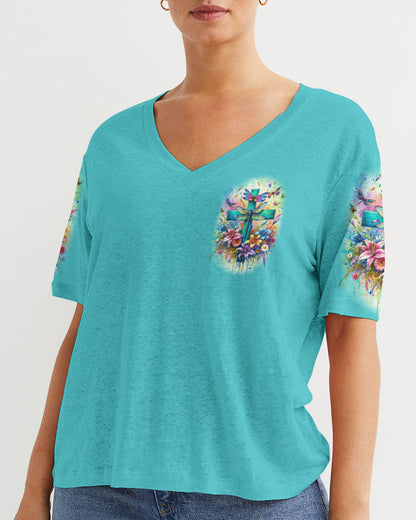 Have Faith Dragonflies Women's All Over Print Shirt - Tyqy3011231, easychoo.com