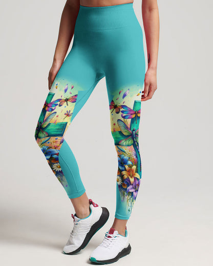 Have Faith Dragonflies Women's All Over Print Shirt - Tyqy3011231, easychoo.com