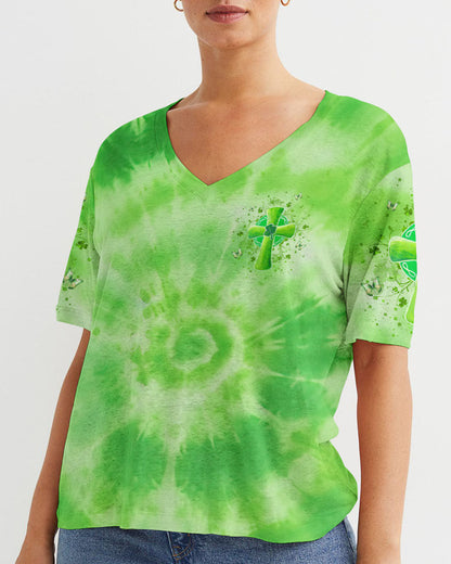 I Believe In God St Patrick's Day Women's All Over Print Shirt - Yhln2501243, easychoo.com