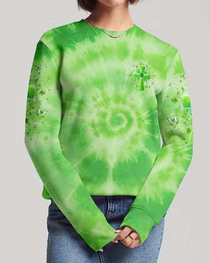 I Believe In God St Patrick's Day Women's All Over Print Shirt - Yhln2501243, easychoo.com