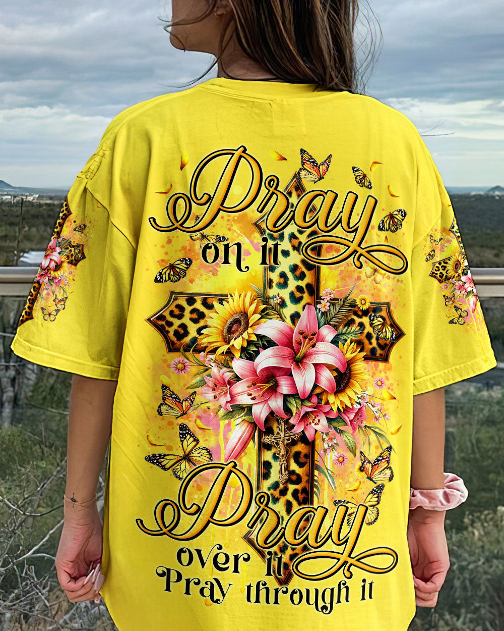 Pray On It Women's All Over Print Shirt - Tytm2811231, easychoo.com
