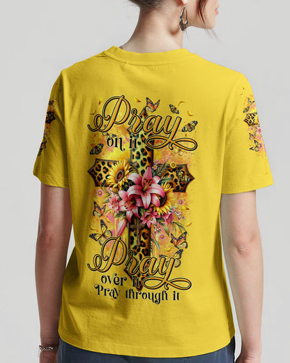 Pray On It Women's All Over Print Shirt - Tytm2811231, easychoo.com