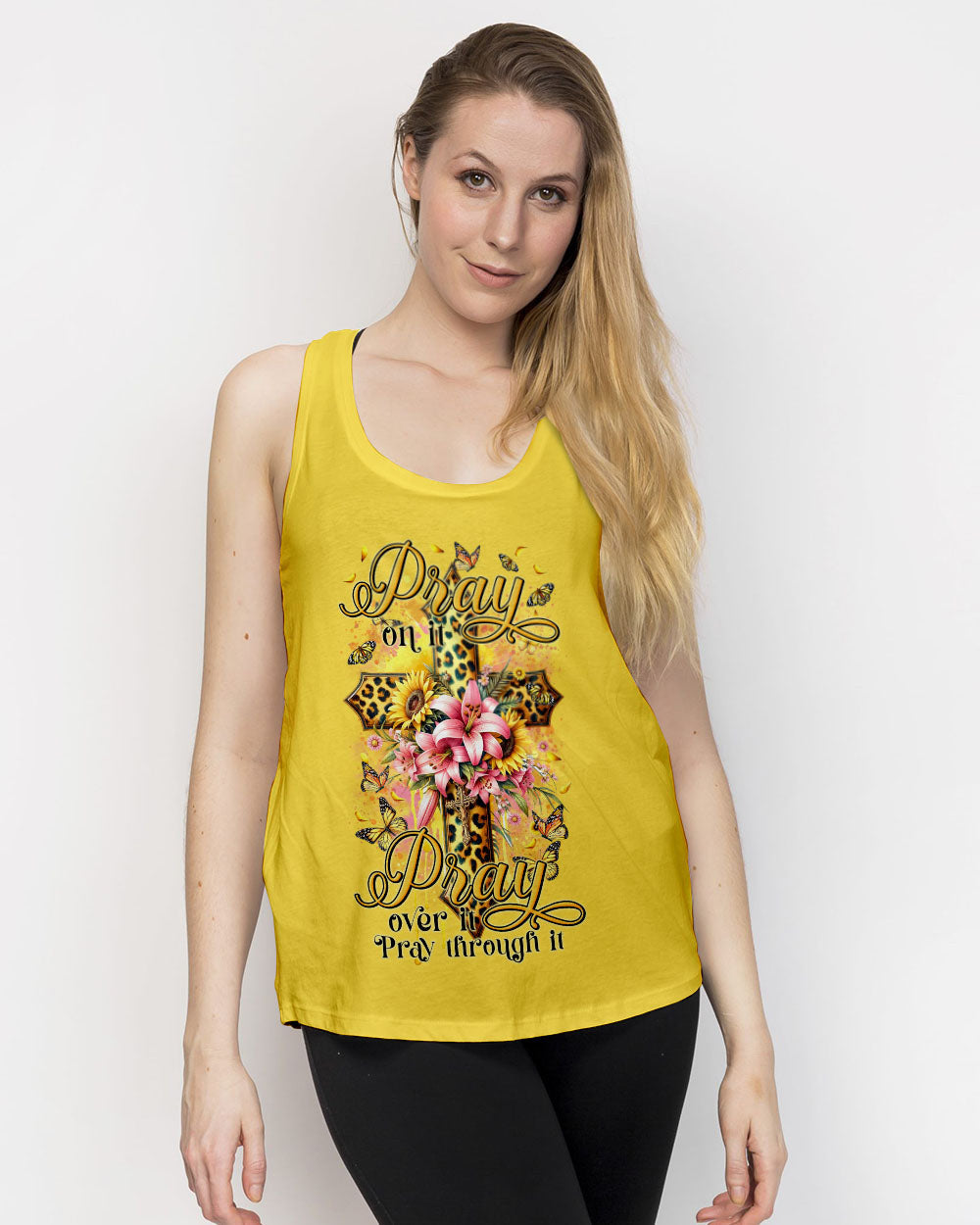 Pray On It Women's All Over Print Shirt - Tytm2811231, easychoo.com