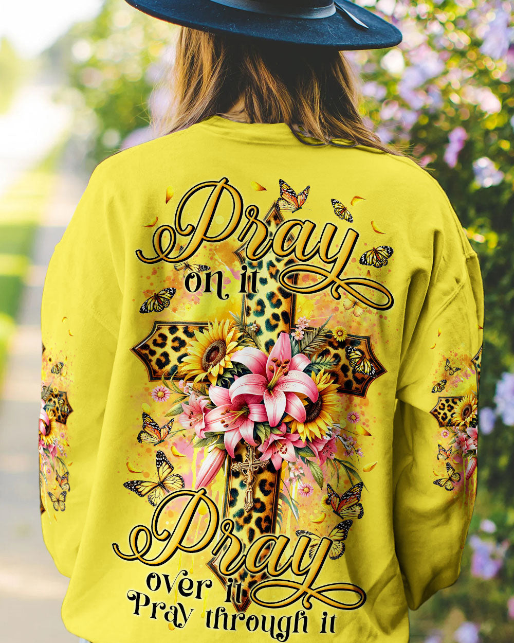 Pray On It Women's All Over Print Shirt - Tytm2811231, easychoo.com