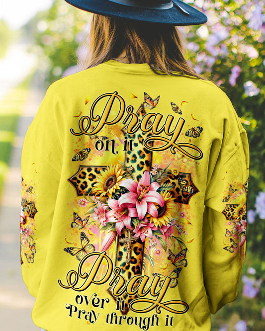 Pray On It Women's All Over Print Shirt - Tytm2811231, easychoo.com