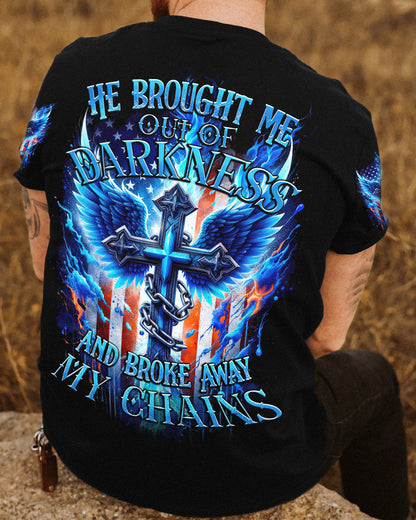 He Brought Me Out Of Darkness Men's All Over Print Shirt - Tytd0211231, easychoo.com