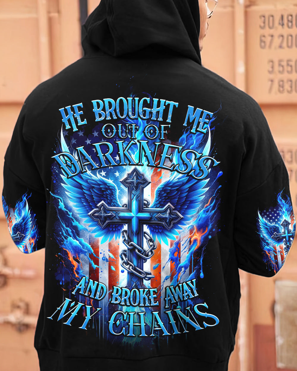 He Brought Me Out Of Darkness Men's All Over Print Shirt - Tytd0211231, easychoo.com