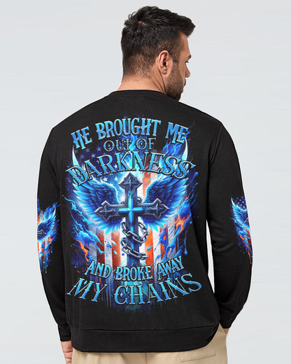 He Brought Me Out Of Darkness Men's All Over Print Shirt - Tytd0211231, easychoo.com
