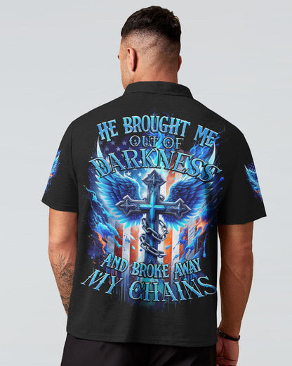 He Brought Me Out Of Darkness Men's All Over Print Shirt - Tytd0211231, easychoo.com