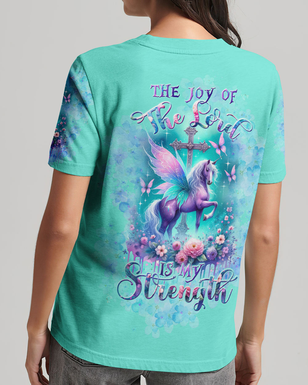 The Joy Of The Lord Horse Women's All Over Print Shirt - Tltw3110233, easychoo.com