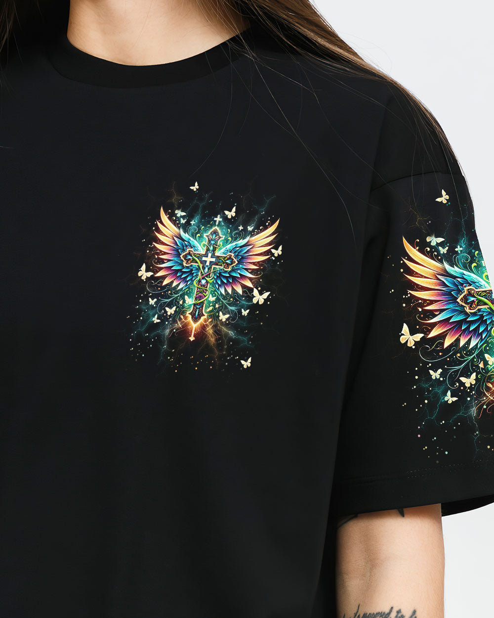 Be Strong And Courageous Women's All Over Print Shirt - Yhhn1912234, easychoo.com