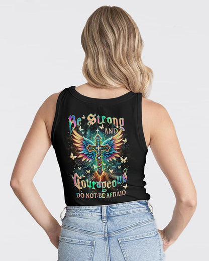 Be Strong And Courageous Women's All Over Print Shirt - Yhhn1912234, easychoo.com