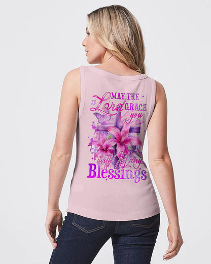 May The Lord Grace You With Many Blessings Women's All Over Print Shirt - Tyqy0102241, easychoo.com