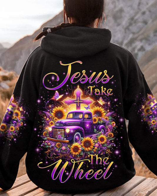 Jesus Take The Wheel Women's All Over Print Shirt - Yhkd1701241, easychoo.com