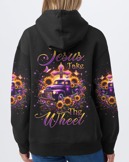 Jesus Take The Wheel Women's All Over Print Shirt - Yhkd1701241, easychoo.com